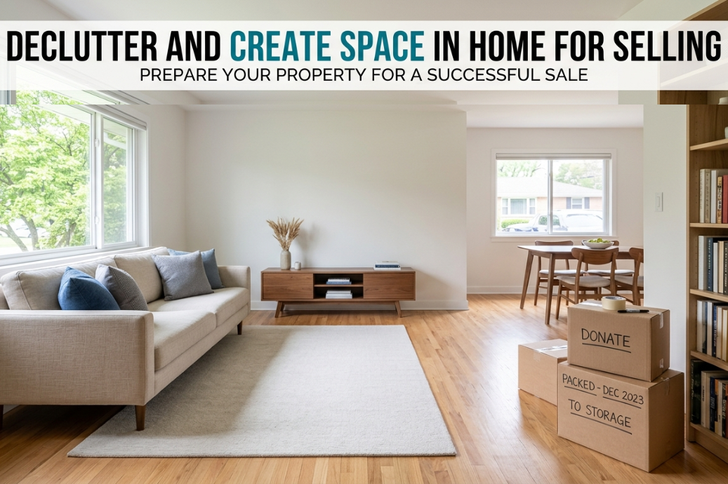 Declutter and Create Space