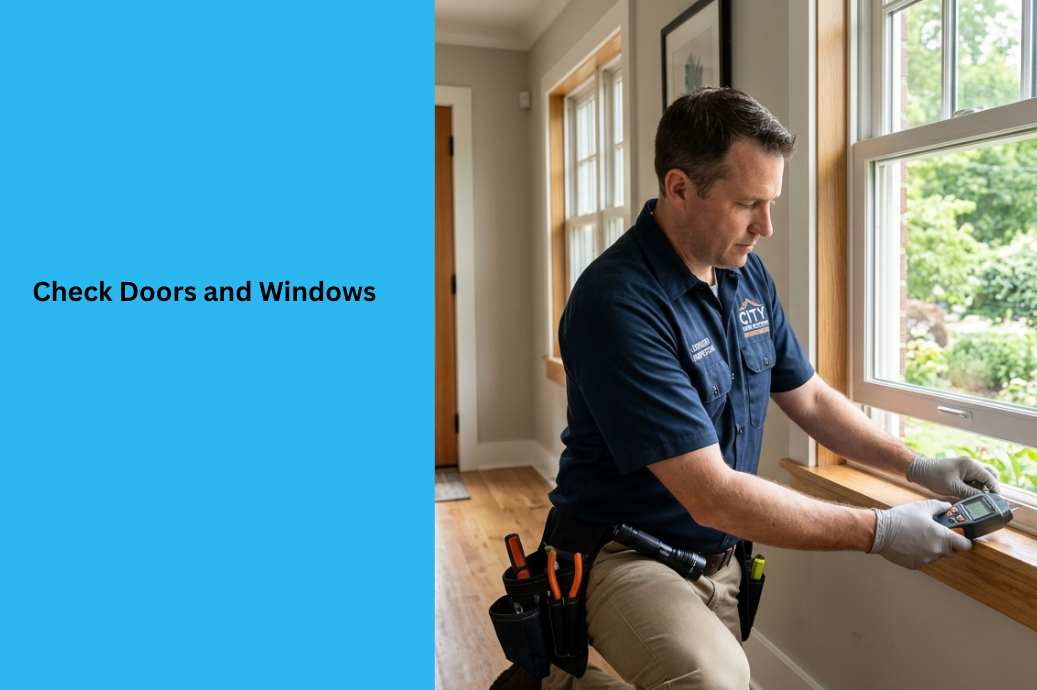 Check Doors and Windows