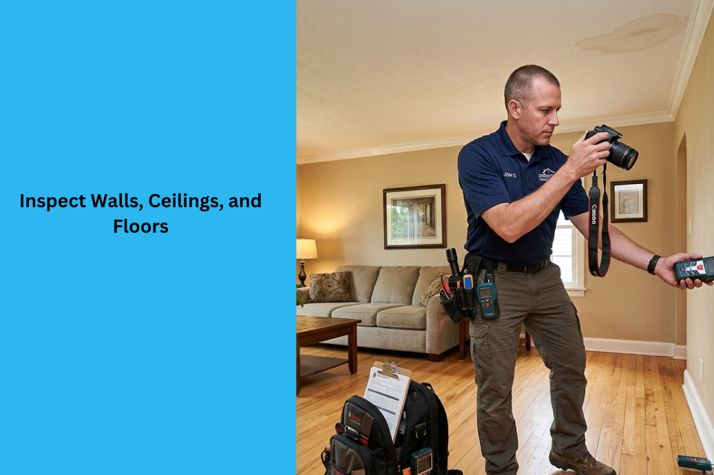 Inspect Walls, Ceilings, and Floors