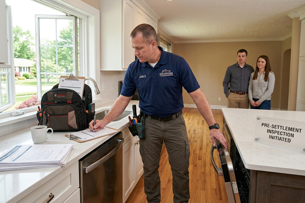 Pre Settlement Inspection: